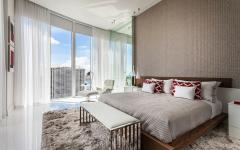 chambre design chaleureux tons pastel