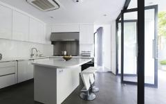 cuisine sophistiquée maison d'architecte luxueuse
