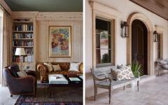 intérieur élégant maison familiale sur la mer