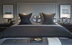 décor sobre en gris tendance chambre