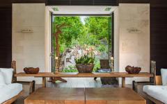 Touches d’intérieur rustiques pour un lien étroit avec la nature environnante design intérieur maison de vacances donna karan
