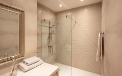 douche italienne salle de bains appartement