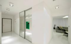 intérieur futuriste loft de ville