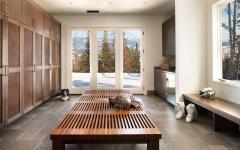 chalet de ski luxe entrée