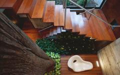 L’agencement intérieur de cette maison d’architecte est tout aussi créatif et original design intérieur créatif grande maison originale