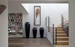 intérieur maison de ville luxueuse et moderne