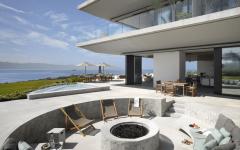 espace extérieur maison de vacances luxe