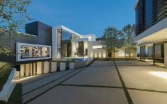 outdoor illuminé aux spots multiples