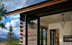 maison rustique terrasse luxe