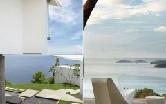 outdoor villa de luxe vacances vue mer océan