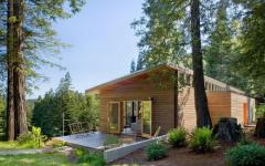 vue extérieure de la demeure en bois
