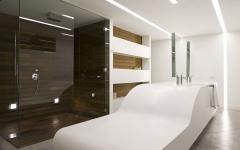 concept original salle de bains minimaliste luxe design