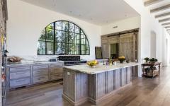cuisine rustique placards bois massif maison