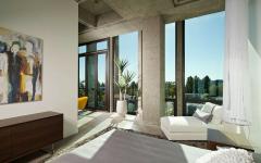 chambre design loft industriel