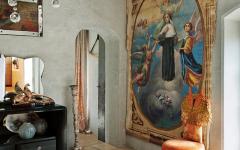 ambiance artistique maison rustique