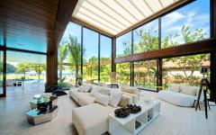 séjour lumineux mobilier de luxe design