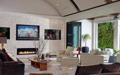 intérieur belle maison moderne exotique