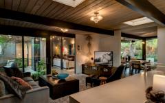 intérieur design sombre maison