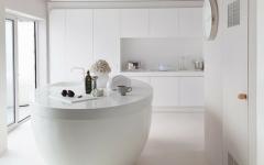 ilot central cuisine moderne design blanc