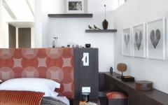ameublement épuré chambre à coucher maison moderne