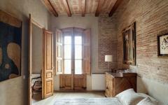 intérieur en bois design ancien rustique