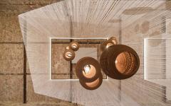 Luminaires imposants jouant un rôle important dans toute la déco de l’appart luminaires design luxe prestige loft appart