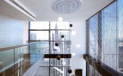 luminaire lustre design luxe appartement duplex