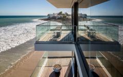 balcon terrasse vue mer