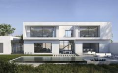 villa contemporaine côte vacances mer