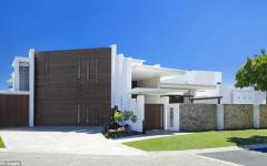 maison contemporaine vue d'extérieur