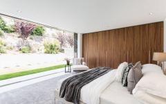 grandes ouvertures baies chambre moderne luxe
