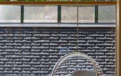 fauteuil balançoire terrasse déco