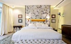 chambre à coucher moderne luxueuse