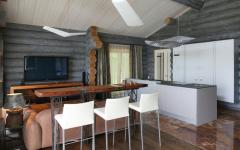 maison luxe en bois