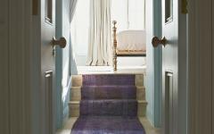 couloir velours intérieur déco créatiive
