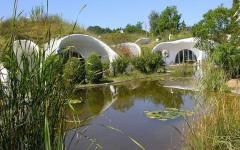 belle maisons futuristes d'architecte