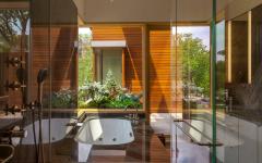 salle de bains design luxe éco bois