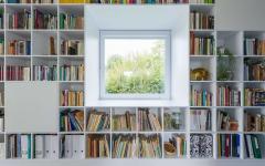 Le trésor du couple – leurs livres intérieur maison d'intellectuels