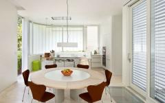salle à manger maison citadine écologique