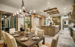 influence rustique cuisine moderne luxe