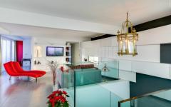 séjour appartement duplex paris