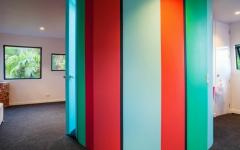 déco peinture colorée
