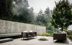 aménagement luxe patio résidence de standing