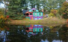 Maison originale lac voisin donne