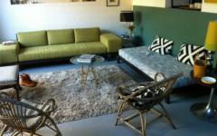 salon au mobilier simple loft