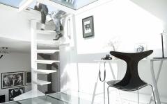 bureau mezzanine chambre à coucher toit