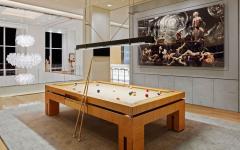 salle de billard luxe appartement de grand standing