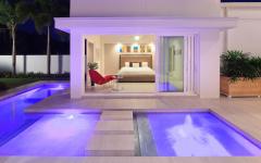 Suite parentale donnant sur la piscine
