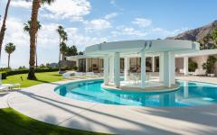 résidence de luxe piscine patio