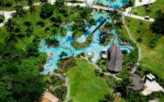 magnifique paysage exotique complexe Laucala
